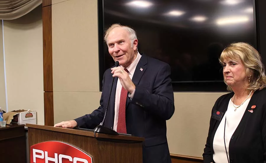 The congressional reception on Capitol Hill allowed attendees to network with one another and their reps