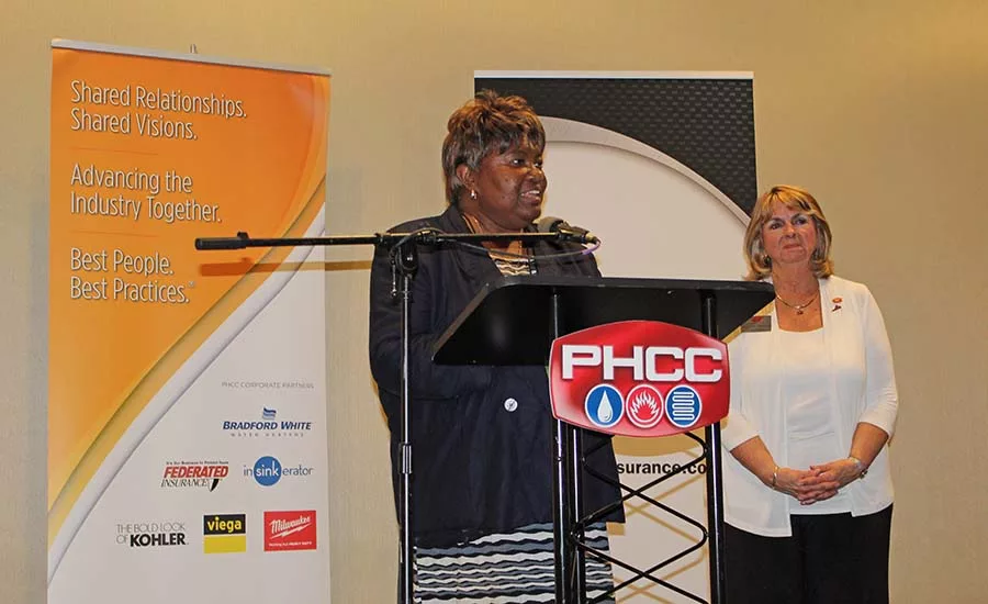 The closing reception