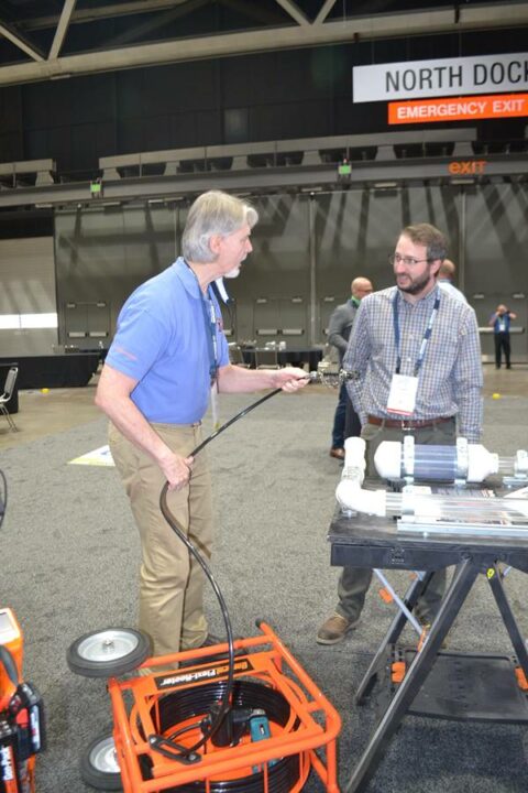 Dave Dunbar, national sales manager for General Pipe Cleaners