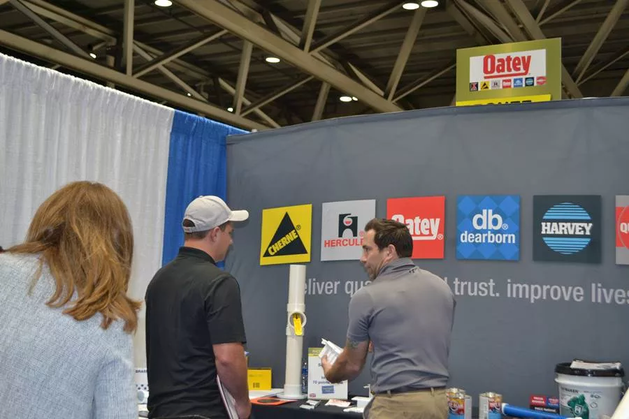 Oatey displayed products