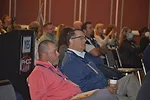 PHCCCONNET2021 attendees listen to Lokar’s keynote address.