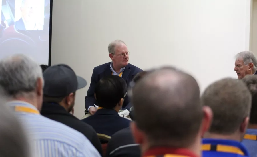 Matt Michel, founder and CEO of Service Nation Inc., talks about the changes seen in the industry and those still to come in his “Legends of the Industry” presentation at the inaugural Service World Expo in Las Vegas