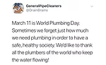 World Plumbing Day: March 11
