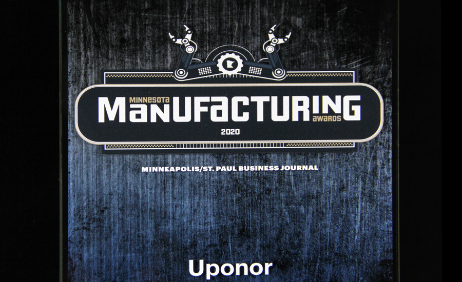 Uponor Manufacturing Award
