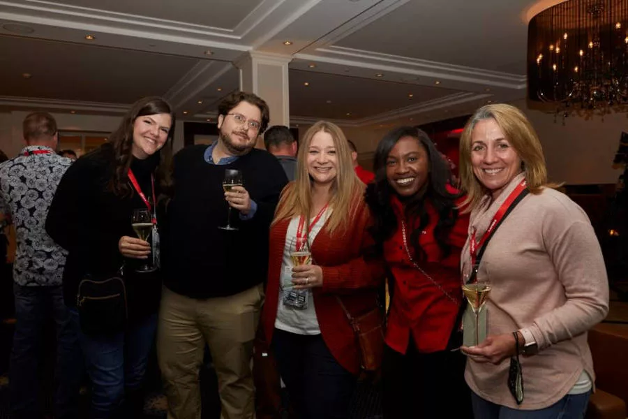 small group of trade media 