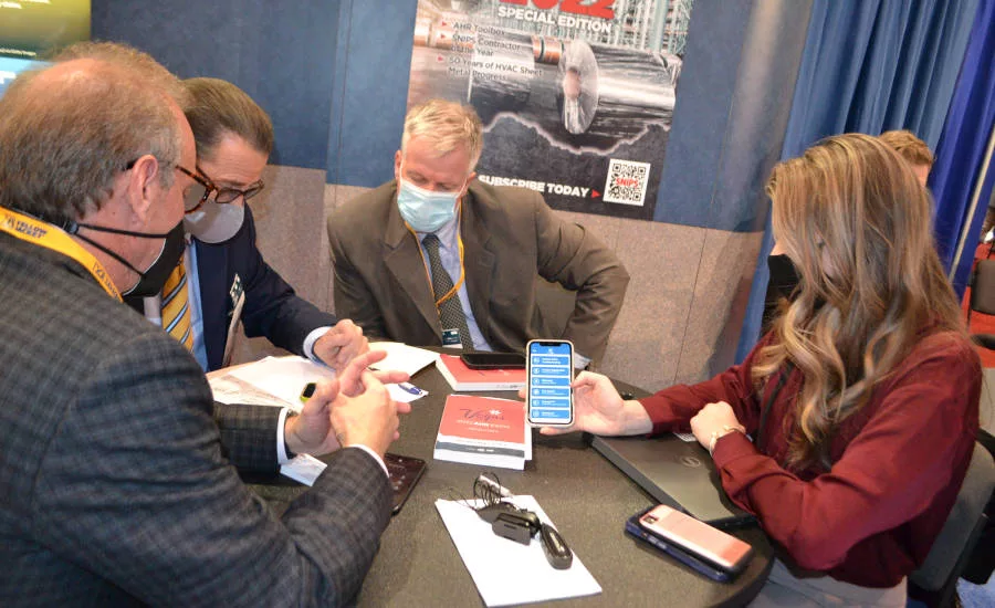 Weil-McLain met with BNP Media’s Plumbing Group to demo its new ProTools App