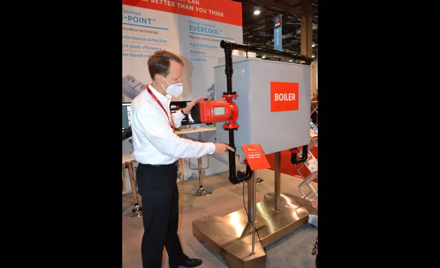 Armstrong’s Steven Lane showcases the company’s single phase boiler loop