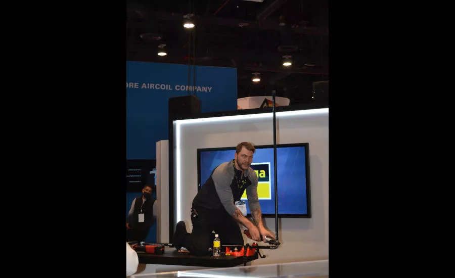 Live demos in the Viega booth