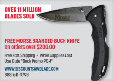 FREE MORSE BRANDED BUCK KNIFE 