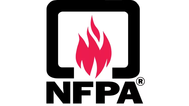 The NFPA logo. 