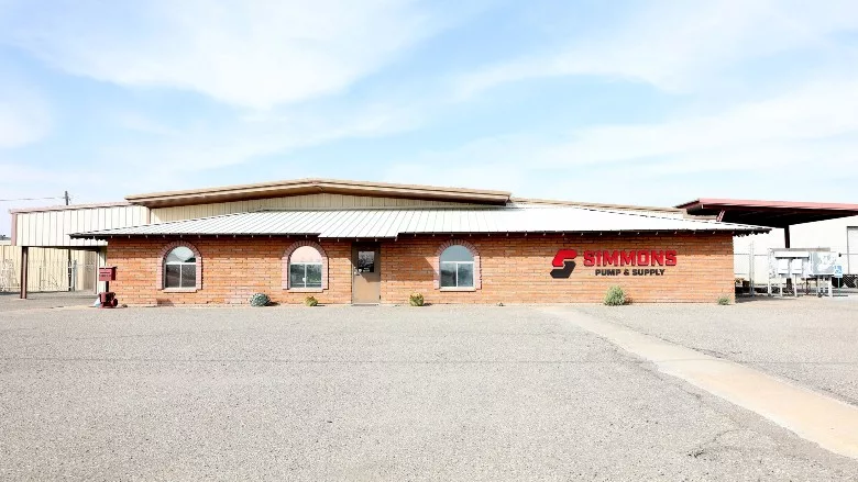 Simmons Pump & Supply location in Willcox, Ariz.