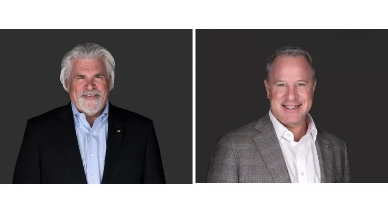 Gary Moore (L) and Mark Gilbert