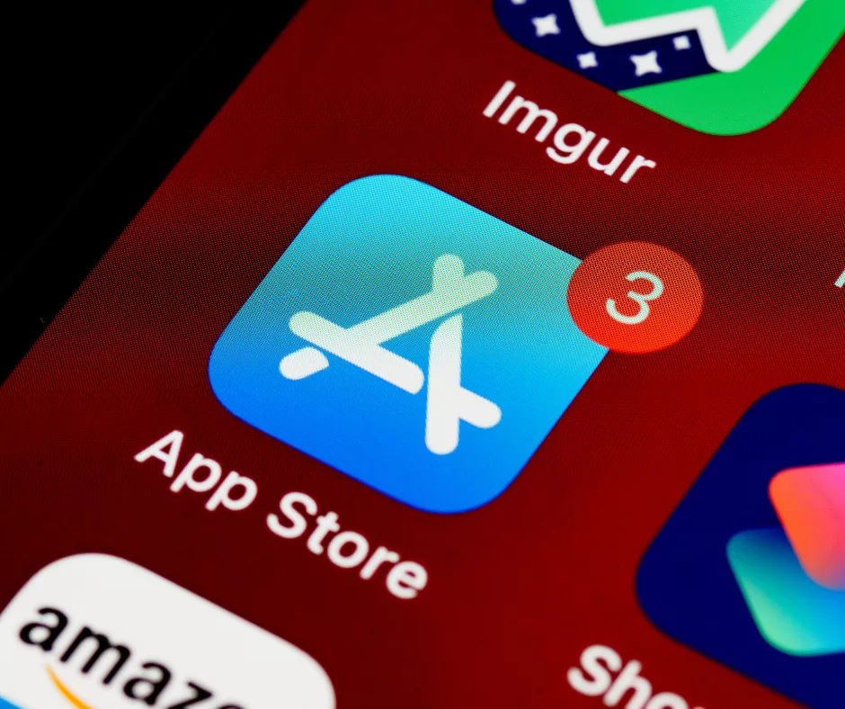 An image of the App Store on an iPhone. 