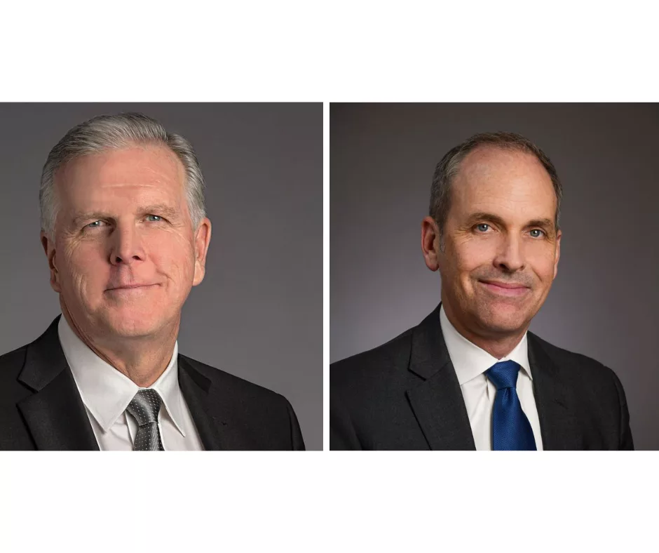 Headshots of Kevin Wheeler (Left) and Steve Shafer (Right)