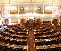 Executive Order The interior of a government building.
