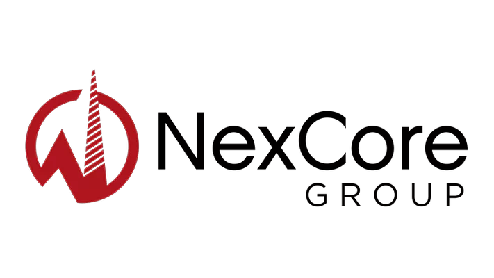 The logo for NexCore