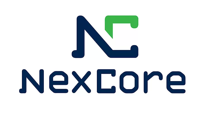The logo for NexCore