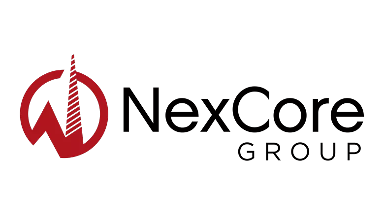 The logo for NexCore
