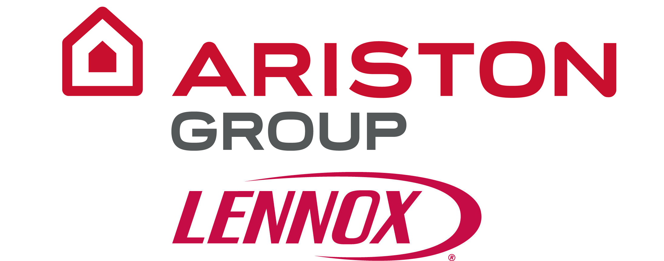 The Ariston Group and Lennox logos