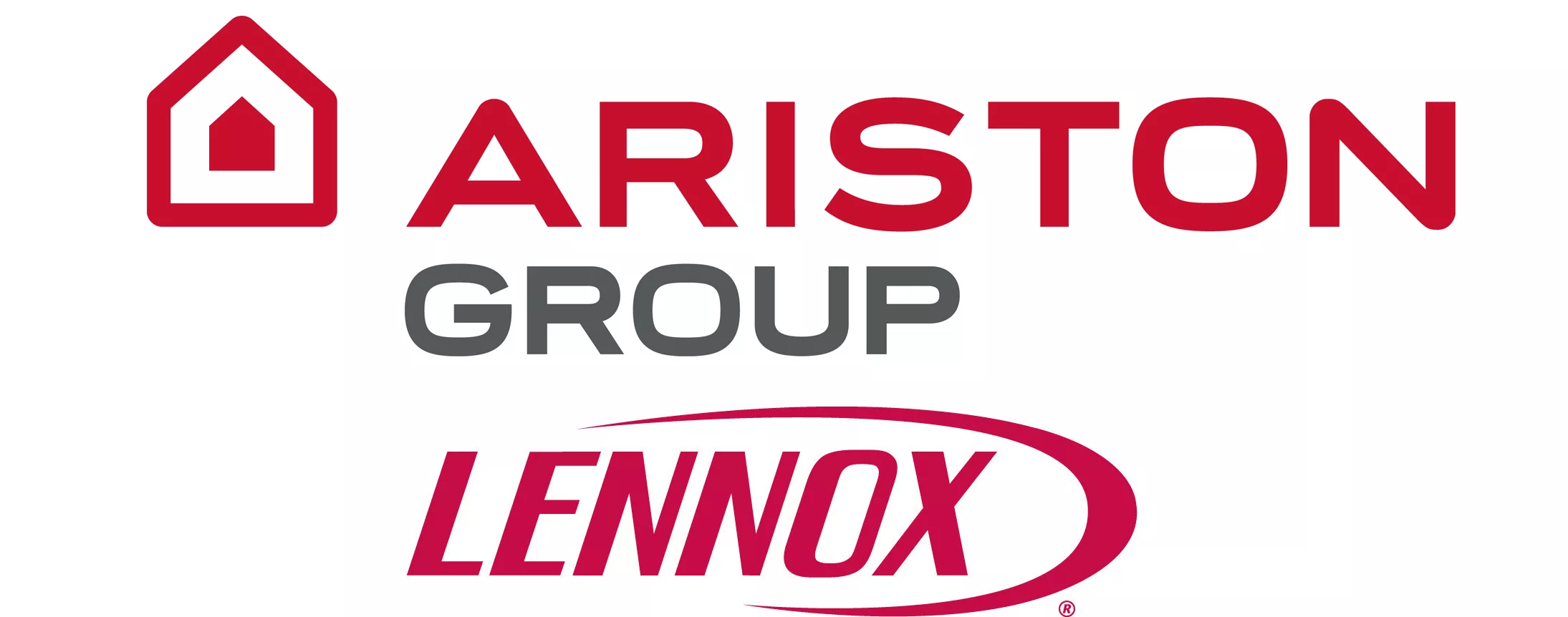 The Ariston Group and Lennox logos