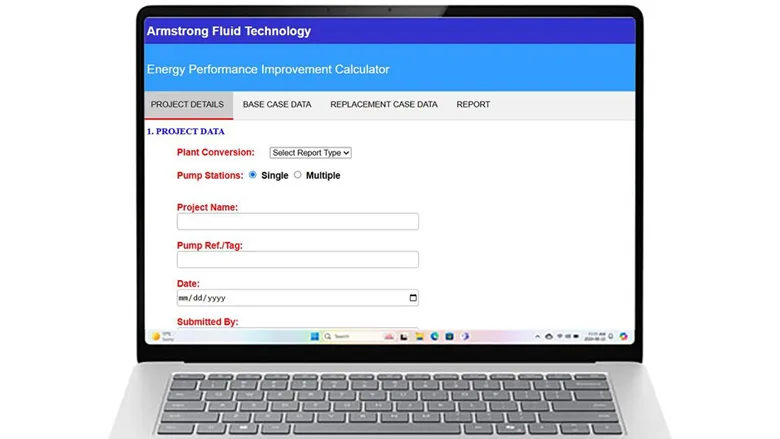 A laptop screen showing the EPIC software. 