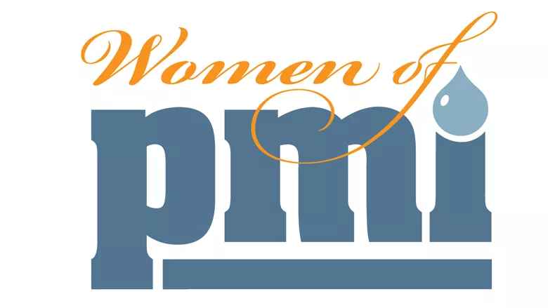 The Women of PMI logo. 