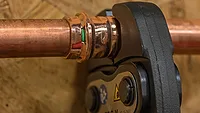 QuickFitting flame-free fitting portfolio A QuickFitting flame-free fitting.