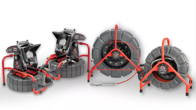 The RIGID digital self-leveling cameras.