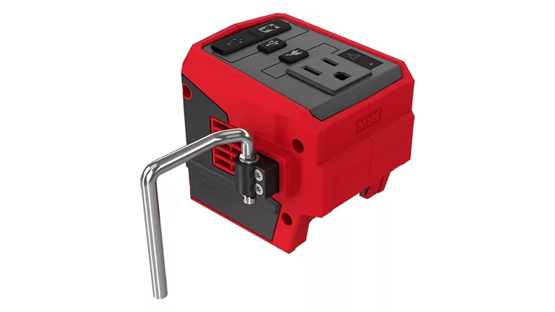 The Milwaukee Tool M18 TOP-OFF charger & power supply. 