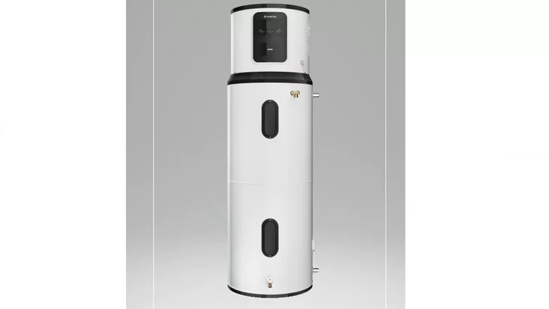 The Nuos Side-Connect 80 gallon water heater.