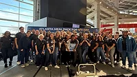 Rheem supports 9/11 Day Meal Pack efforts with 100 volunteers The Rheem team volunteering at 9/11 Day Meal Pack.