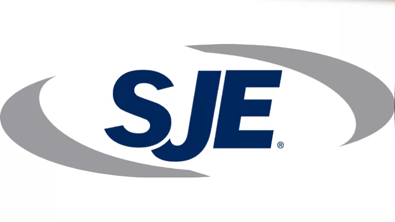 The SJE logo.