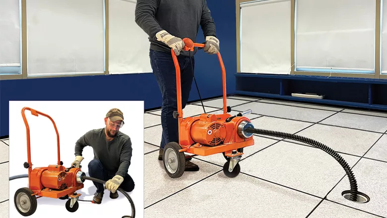 A man using the Rodrunner in both available configurations.