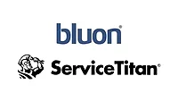 Bluon and ServiceTitan announce strategic partnership The logos for Bluon and ServiceTitan.