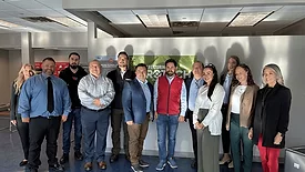 Congressman Mike Lawler with the United Supply team. 