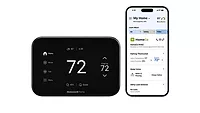 Resideo Honeywell Home ElitePRO smart thermostat The Resideo Honeywell Home ElitePRO smart thermostat.