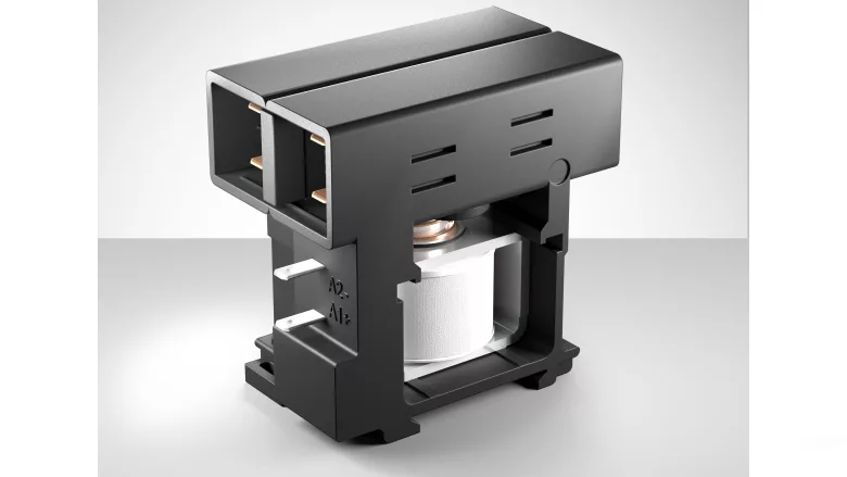 The Schaltbau Eddicy R300 high-voltage relay.