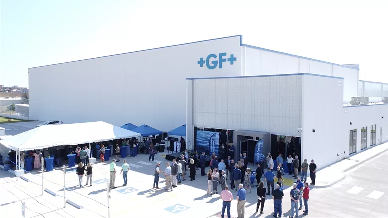 The GF Central Plastics facility in Shawnee, Oklahoma.