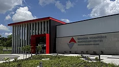 The Regional Workforce Innovation Center building. 