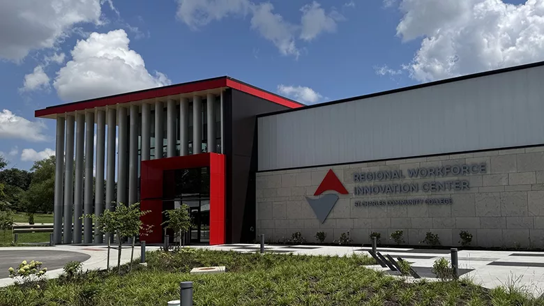 The Regional Workforce Innovation Center building.