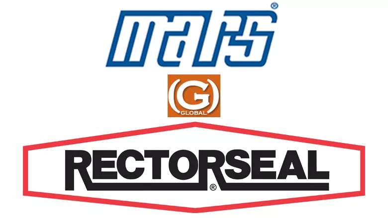 The logos for MARS Parts, Global, and RectorSeal.