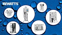 Watts Pure Water Commercial Reverse Osmosis water purification system Watts' Pure Water Commercial Reverse Osmosis water purification system.