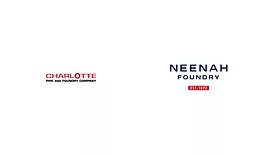 The Charlotte Pipe and Foundry and Neenah Foundry logos. 
