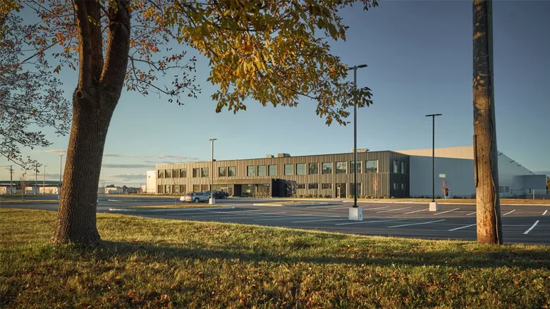 Duravit's 35,000-square-meter Matane, Canada facility.