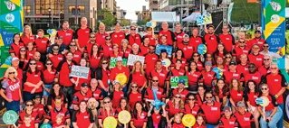 The Oatey team at the Bike to Cure event.