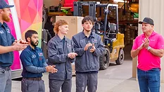 A photo from the Day of the Trades event. 