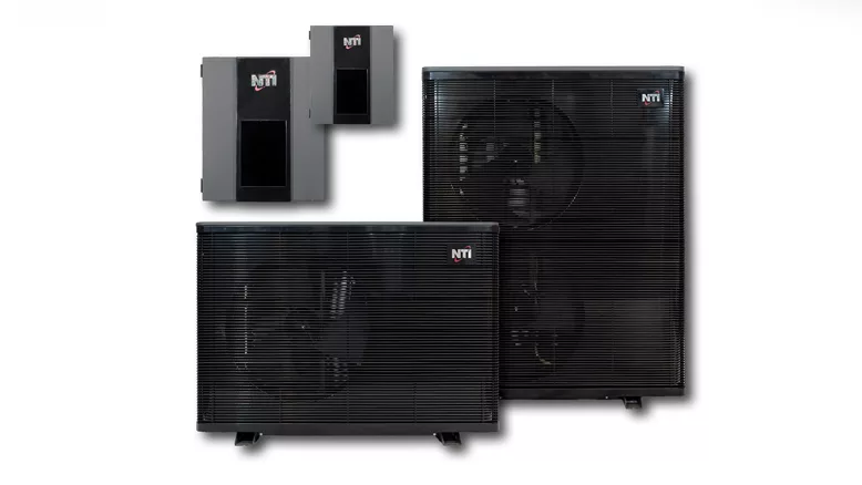 The Verta Series air-to-water heat pumps.