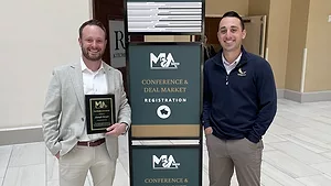 Commonwealth M&A's co-founders,  Rick Calabrese and Joe Bergin.