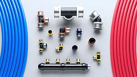 Viega's PurePlow press system. 