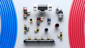 Viega's PurePlow press system. 